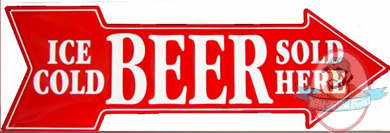 Beer Large Arrow Sign by Signs4Fun