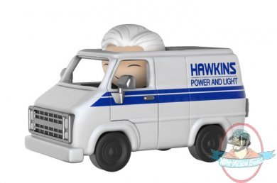 Dorbz Ride Stranger Things Brenner & Hawkins Van Figure by Funko