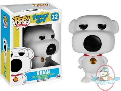 Pop! Television Family Guy Brian Vinyl Figure by Funko