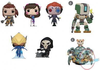 Pop! Games Overwatch Series 5 Set of 7 Figures Funko