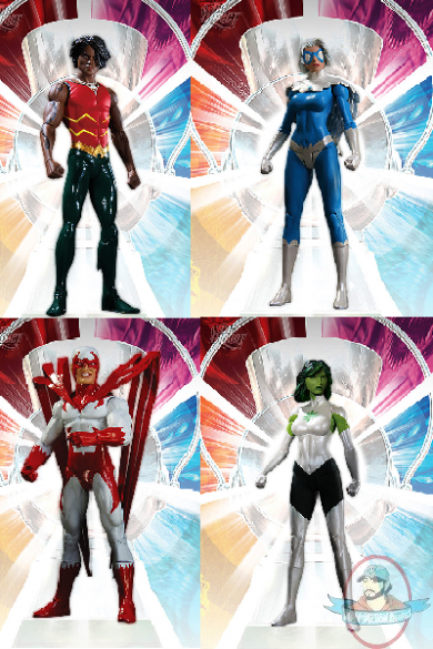 Brightest Day Series 3 Set of 4 Figures by DC Direct