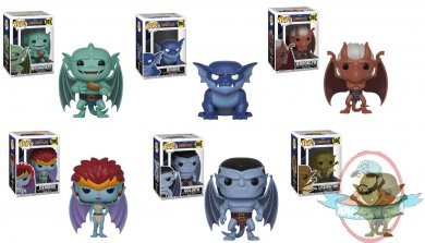 Pop! Disney: Gargoyles Set of 6 Vinyl Figure Funko