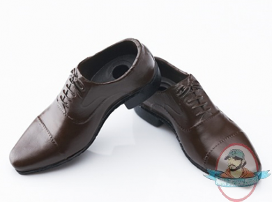 1:6 Action Figure Accessories Men’s Fashion Shoes VCM-3005B Brown