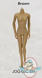 1/6 Jiaou Dolls Version 3.0 Female Nudes Brown JOQ-06C-BM