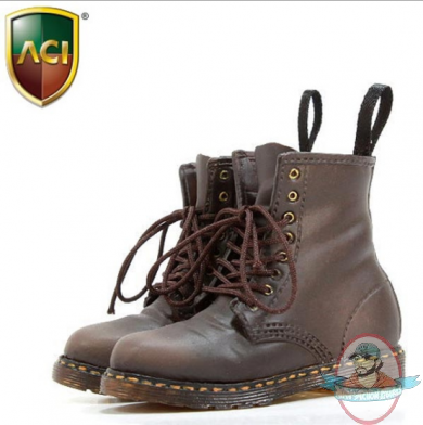 1/6 Scale ACI Toys Fashion Boots Brown For 12 inch Figures