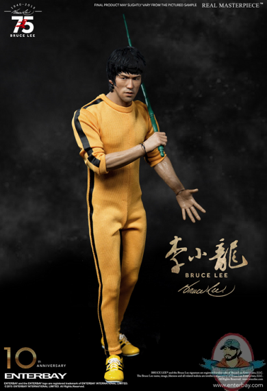 1/6 Real Masterpiece Bruce Lee 75th Anniversary Figure Enterbay