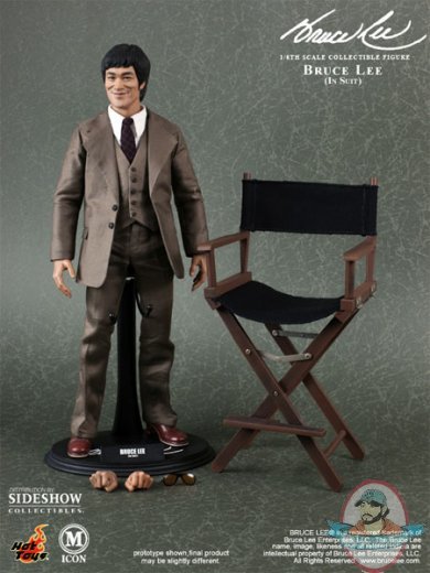 1/6 Scale Bruce Lee in 70s Suit by Hot Toys