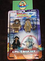 Back To The Future 3 Minimates 4 Pack Box Set