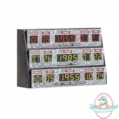 Back to the Future Official 3D Desk/Wall Lamp Rubber Road 