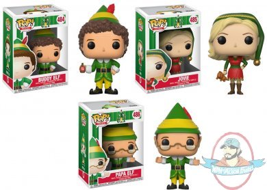 Pop! Movies Elf Wave 2 Set of 3 Figure Funko