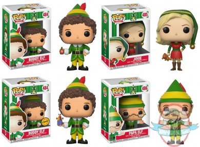 Pop! Movies Elf Wave 2 Set of 4 Figure Funko