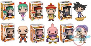 Pop Animation! Dragon Ball/Dragon Ball Z Set of 6 Vinyl Figure Funko