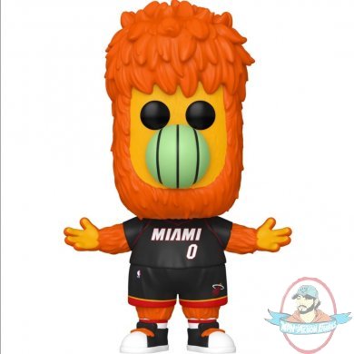 Pop! NBA Mascots Miami Heat Burnie #09 Vinyl Figure Funko