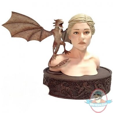 Game of Thrones Daenerys with Viserion Bust Exclusive by Dark Horse