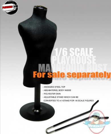 1/6 Scale Mannequin Bust and Y-Stand Set by Playhouse