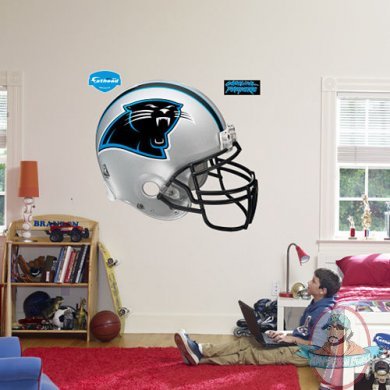 Fathead Fat Head Carolina Panthers Helmet NFL Full Size