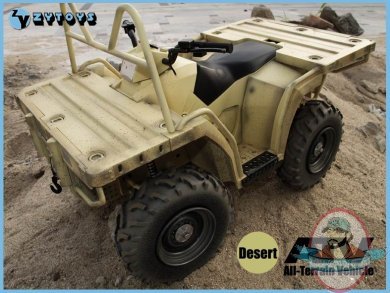 ZY Toys 1/6 Scale ATV All-Terrain Vehicle Desert