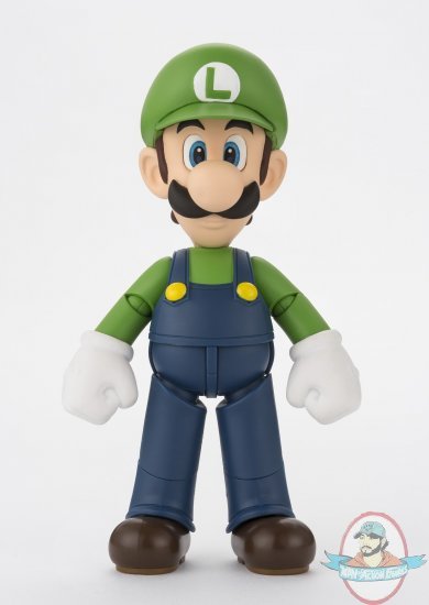 S.H. Figuarts Nintendo Super Mario : Luigi Action Figure Bandai