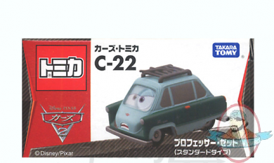 1:64 Disney Pixar Cars C-22 Professor Z Tomica Tomy by Takara