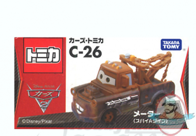 1:64 Disney Pixar Cars Cars Tomica  C-26 Mater Takara Tomy