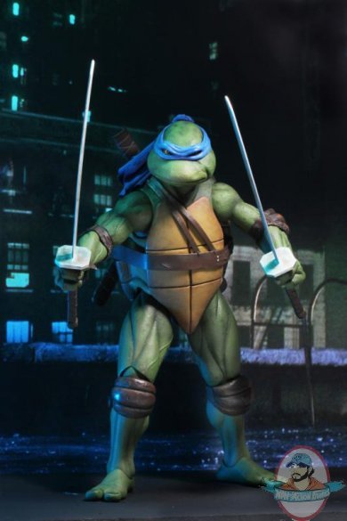 1/4 Teenage Mutant Ninja Turtles 1990 Movie Leonardo Figure by Neca