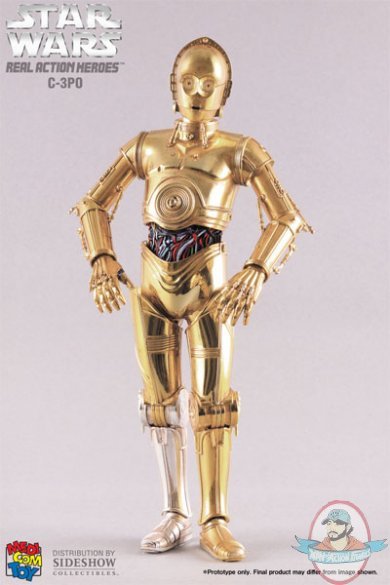 Star Wars C-3PO Real Action Heroes  RAH 12 Inch Figure by Medicom