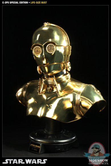 C-3PO Special Edition Life-Size Bust Weathered Edition by Sideshow