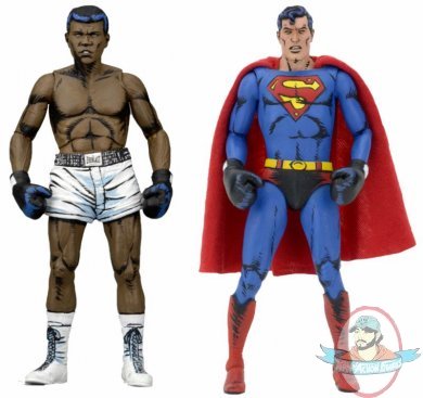 Superman vs Muhammad Ali 2-Pack Action Figures by Neca