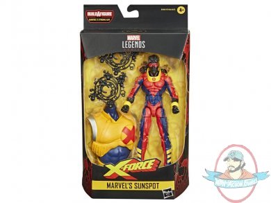 Marvel Deadpool Legends 6 inch Marvel's Sunspot Figure Hasbro 