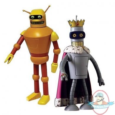 Futurama Series 5 Calculon and Super King Figure 6"