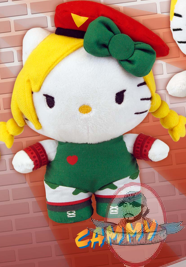 Street Fighter x Sanrio Hello Kitty 6" Mini Plush 2 Cammy