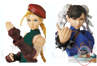 1/6 Scale Street Fighter 4 Real Action Heroes RAH Chun Li Cammy Set