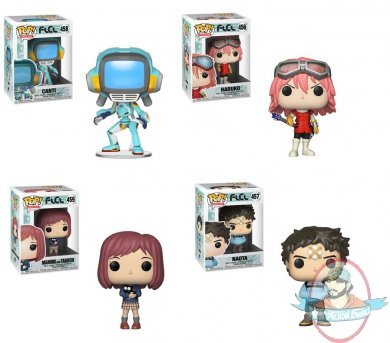 Pop! Animation: FLCL Series 1 Set of 4 Vinyl Figures Funko