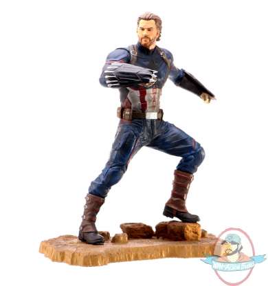 Marvel Gallery Avengers 3 Captain America PVC Statue by Diamond Select