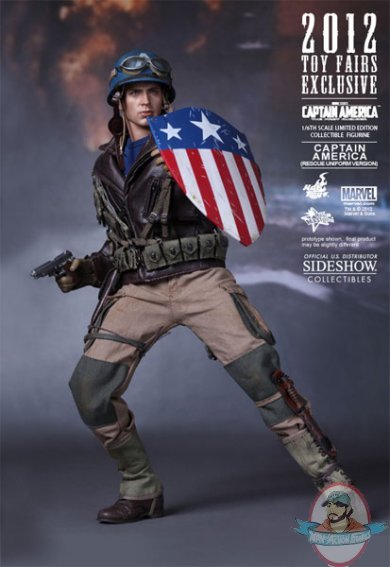 Captain America Rescue Version Exclusive 12 inch Figure by Hot Toys