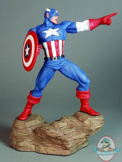 1/6 Scale Marvel Collection Captain America Statue by Hard Hero JC