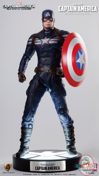 Marvel Life Size Captain America "The Winter Soldier" Beast Kingdom
