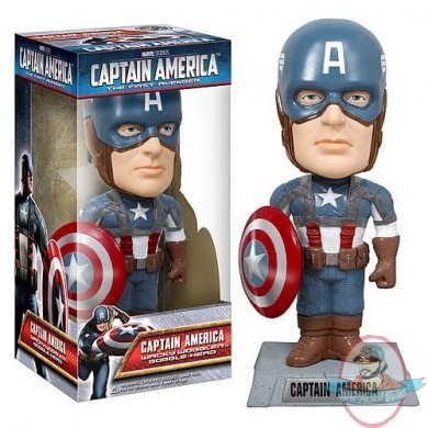 Captain America Movie Captain America Bobble Head by Funko