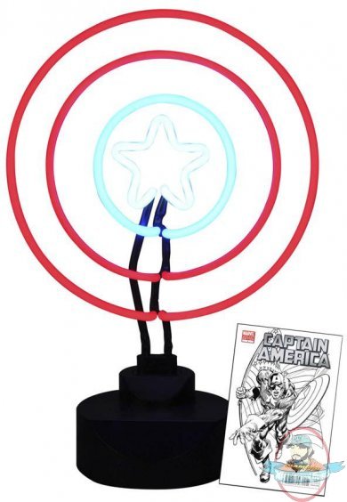 Marvel Captain America Neon Sign by Diamond Select