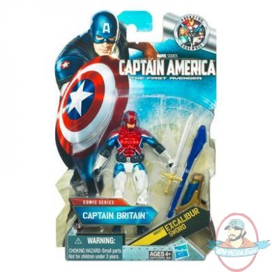 Captain America The First Avenger Captain Britain 3.75"  by Hasbro