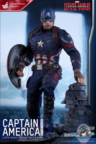 Captain America: Civil War (Battling Version) Sixth Scale Hot Toys