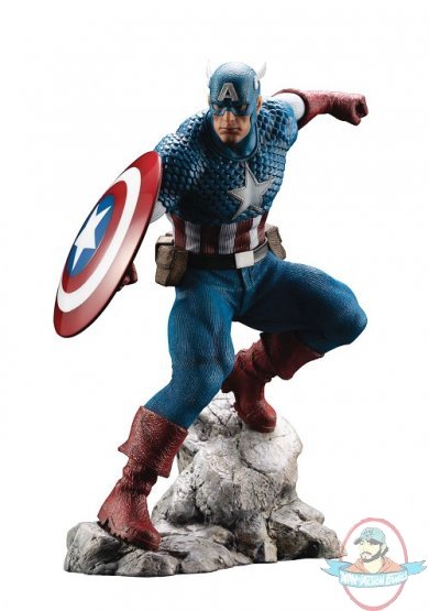 Marvel Captain America Artfx Premier Statue Kotobukiya