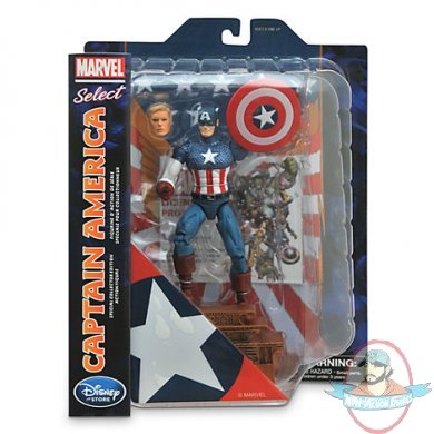 Marvel Select Captain America The First Avenger Diamond Select