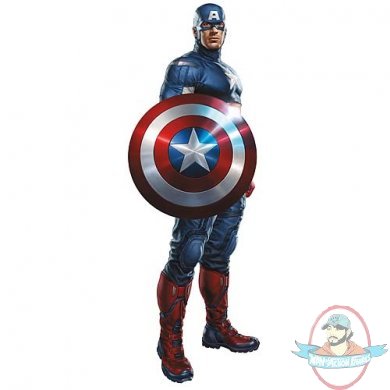 Avengers Captain America Peel and Stick Giant Wall Decal by Roommates 