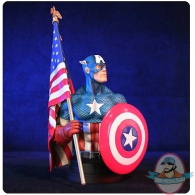 Captain America Classic Mini Bust by Gentle Giant Captain America Classic Mini Bust by Gentle Giant