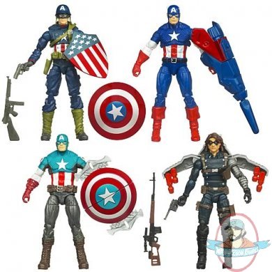 Captain America Movie Action Figures Wave 1 Case by Hasbro