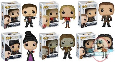 Pop! TV: Once Upon a Time Set of 6 Vinyl Figure Funko
