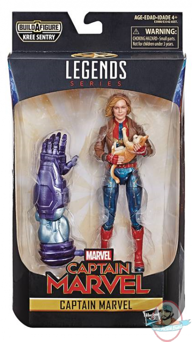 Marvel Captain Marvel Legends Captain Mavel Figure Hasbro