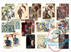 Agent Coulson's Vintage Captain America Trading Cards by Efx
