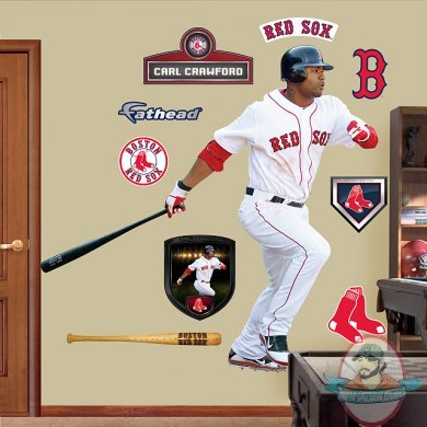 Fathead Fat head Carl Crawford Boston Red Sox